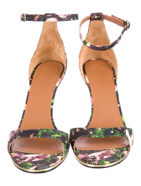 givenchy floral sandals